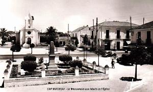 Cap Matifou - Monument aux Morts et Eglise